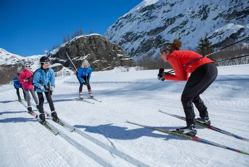 French ski school ESF Bessans