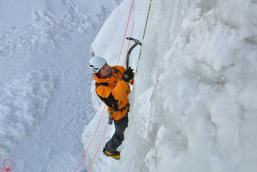 Val Cenis Icefall - Inleiding tot ijsklimmen in de winter