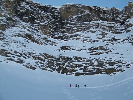 Freeride off-piste skiing