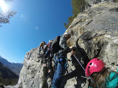 Via ferrata outing