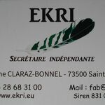 EKRI (independent secretary) - Fabienne Claraz Bonnel