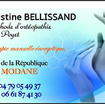 Christine Bellissand, osteopath in Modane - C.Bellissand