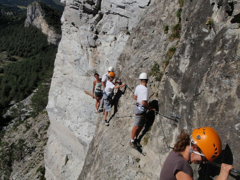 Via ferrata avec JC Lichaire
