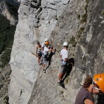 Via ferrata avec JC Lichaire