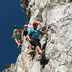 Via ferrata avec JC Lichaire