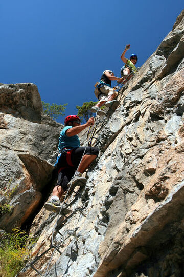 Via ferrata avec JC Lichaire