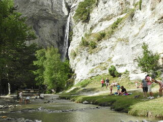 Saint-Benoit waterval