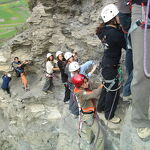 © Via Ferrata d'Andagne entre Bessans et Bonneval sur Arc - Haute Maurienne Vanoise P. CARIOU