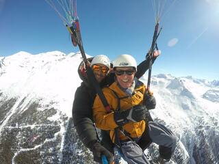 Vol biplace en parapente