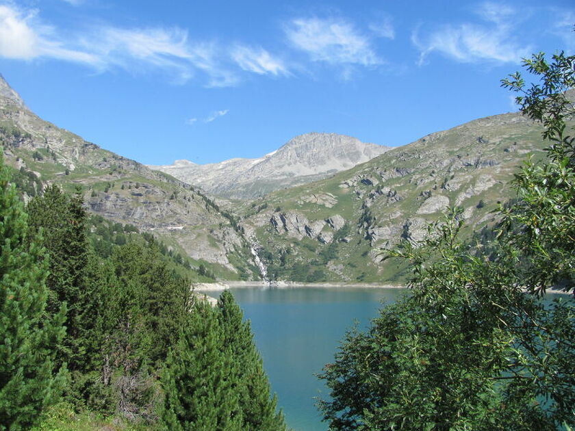 Plan d&#039;Amont dam - Alexandre Gros / Maurienne Tourisme