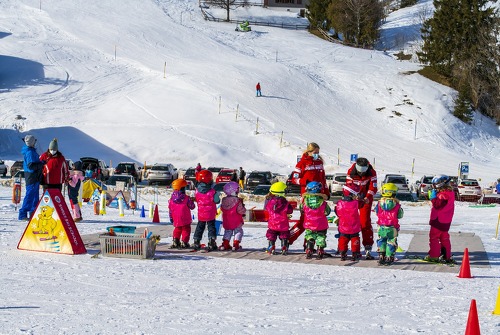 Le club Piou-Piou - Group ski lessons for children