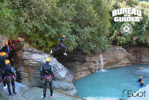 Descente en canyoning