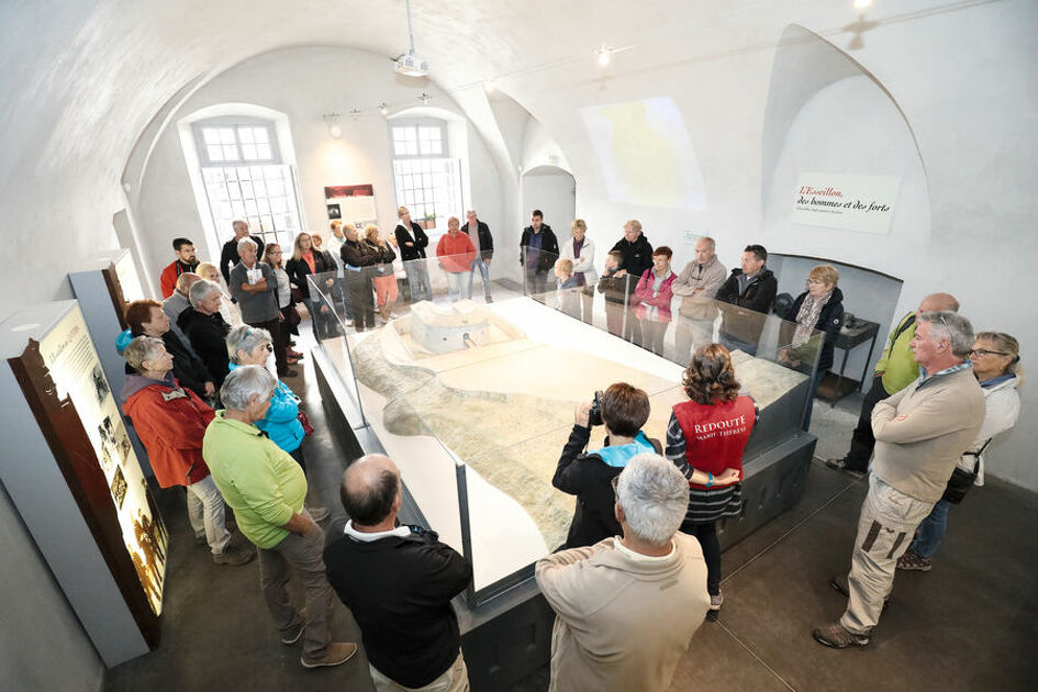 © Visite guidée de la Redoute Marie-Thérèse à Avrieux - Mairie Avrieux