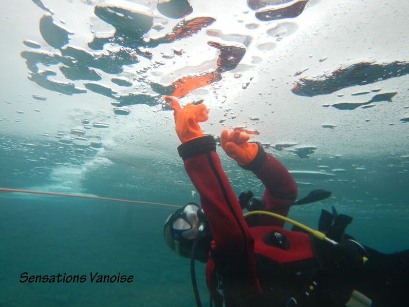 Ice diving - Sensations Vanoise