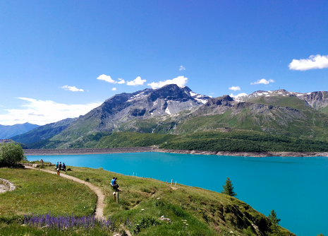 Guided kayak tour of Lac du Mont Cenis