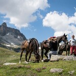 © Randonnée à cheval en montagne avec Equitation Haute Maurienne Vanoise, Valfréjus - DR. Patrice Gueritot