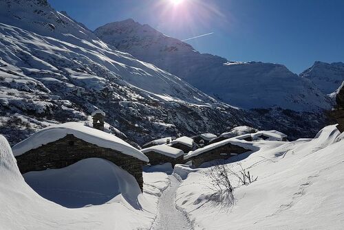 L'Ecot, hameau de haute altitude