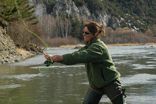 Parcours de pêche en rivières et lacs de montagne