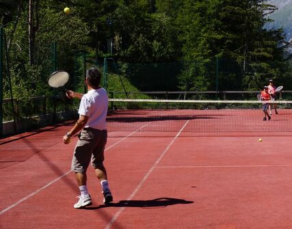 Tennis courts