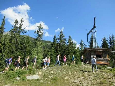Visite du télégraphe Chappe du Plan de l'Ours