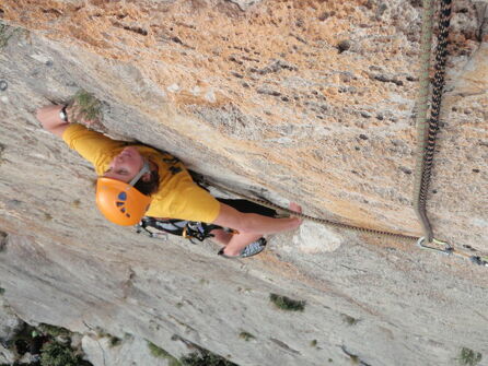 Full-day climbing session