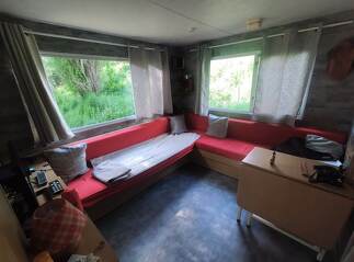 © Mobil-home 4 personnes avec terrasse au camping les Mélèzes à Termignon - N. Grand