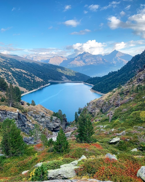 Tour du Barrage de Plan d'Amont à pied