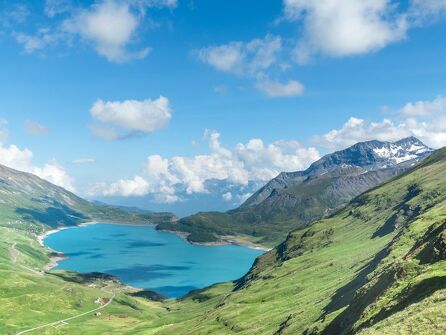 Mont-Cenis pass and lake