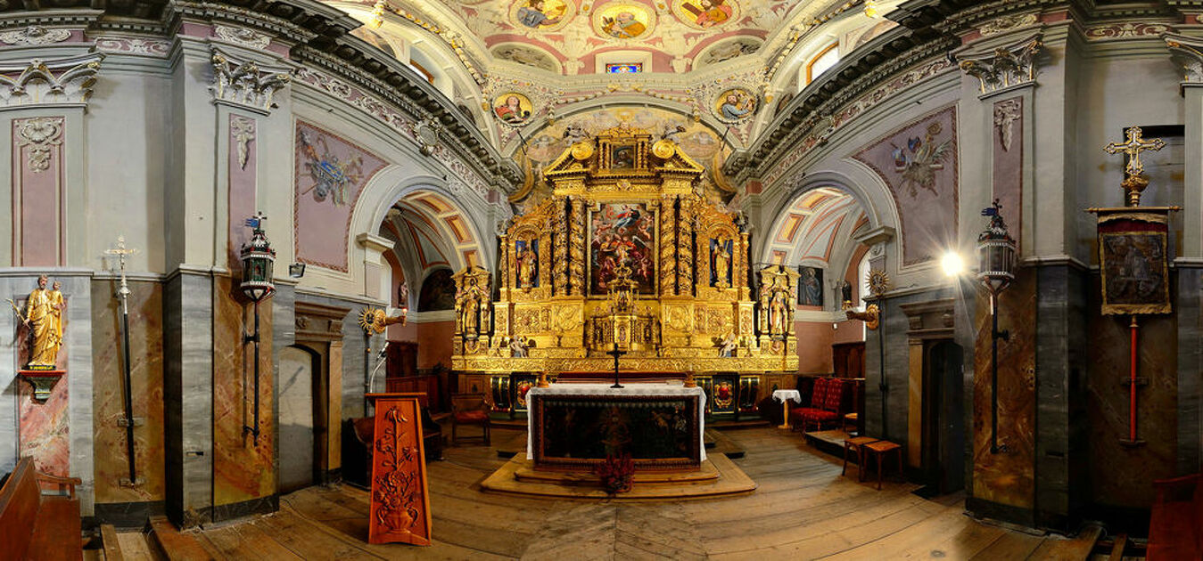 © Eglise baroque Saint-Thomas Becket à Avrieux - Mairie Avrieux