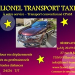 © Carte de visite Lionel Transport Taxi - Lionel Transport Taxi