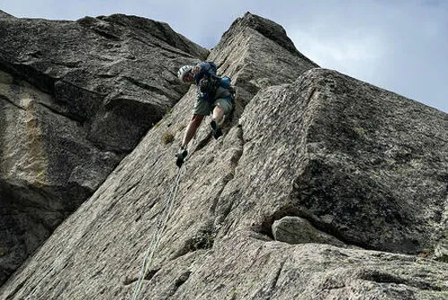 Climbing lesson