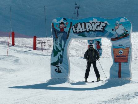 Ski play area L&#039;Alpage