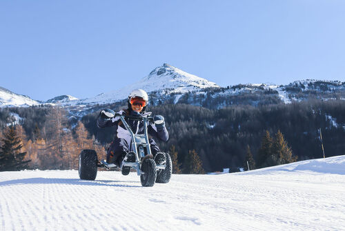 Mountain'kart sur neige