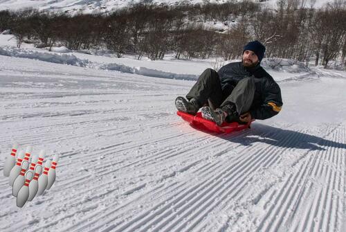 Bowling luge