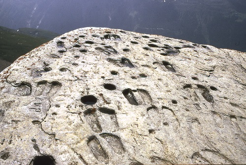 La Pierre aux Pieds walking trail