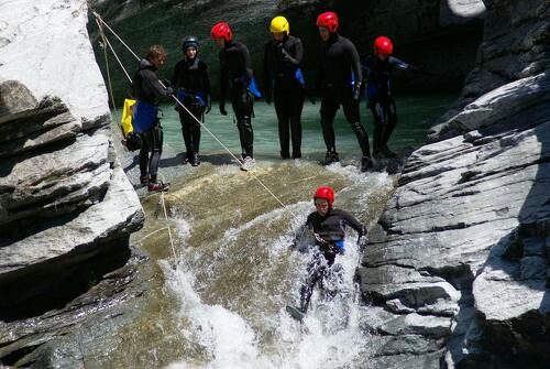 Canyoning à l'Ecot