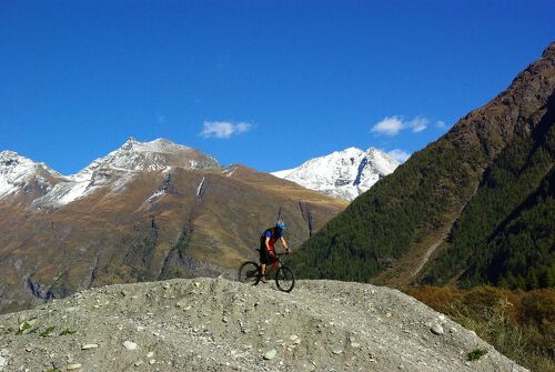 Bessans leuke mountainbikeroute