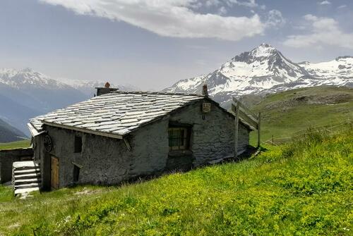 Tour de Méan Martin in 4 days - Stage 2 - From the Vallonbrun hut to the Auberge de Bellecombe hut
