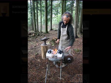 Dominique Ernaga - Blacksmith and knife maker