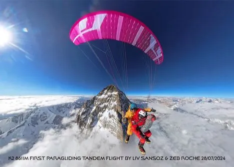 Tandem flight with Antipodes