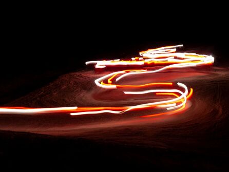 Descente aux flambeaux des familles