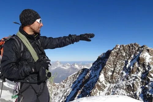 Baptiste Damevin - Mountain guide