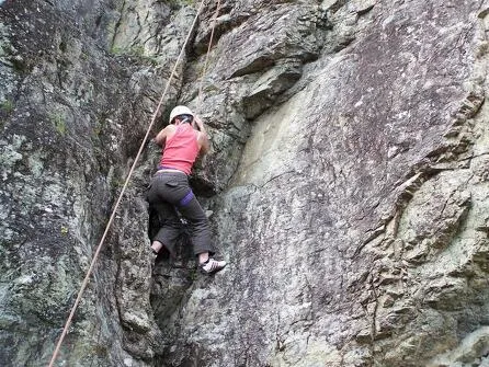 Climbing rock Villarodin