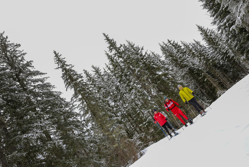 Snowshoe outing to discover unspoilt nature