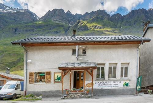 Dairy cheese shop of Bessans