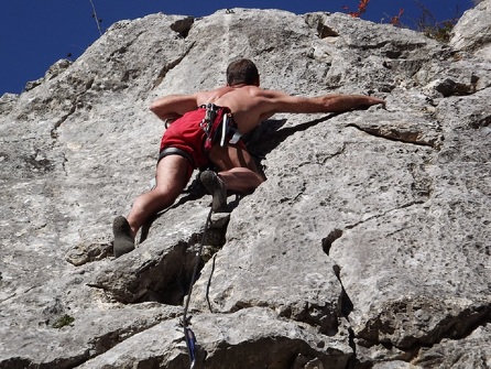 Climbing way of Champroverioz