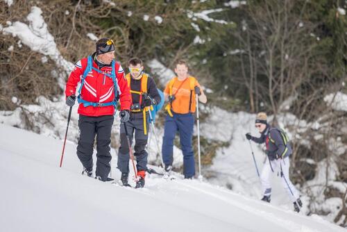 Evening introduction to ski touring