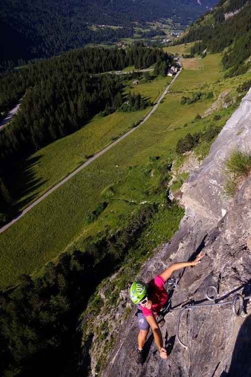 Via ferrata du Col de la Madeleine
