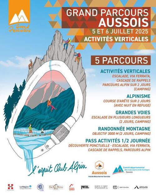 Grand Parcours Aussois / Activités Verticales