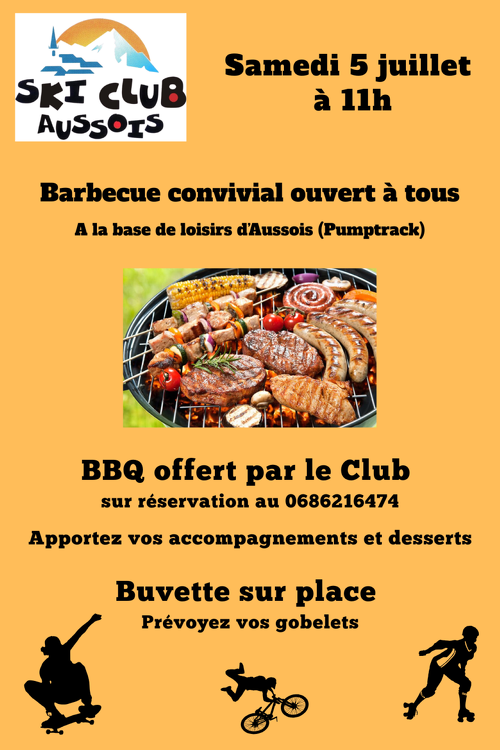 Barbecue convivial du Skiclub